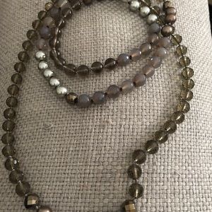 Necklace-long or wrapped